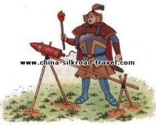 Westward Dissemination of Gunpowder