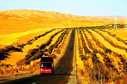 Taklamakan Desert Highway