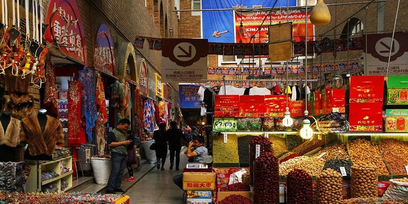 Xinjiang international bazaar