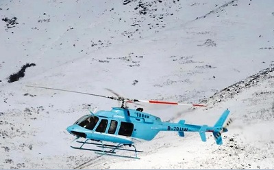 Helicopter Snow